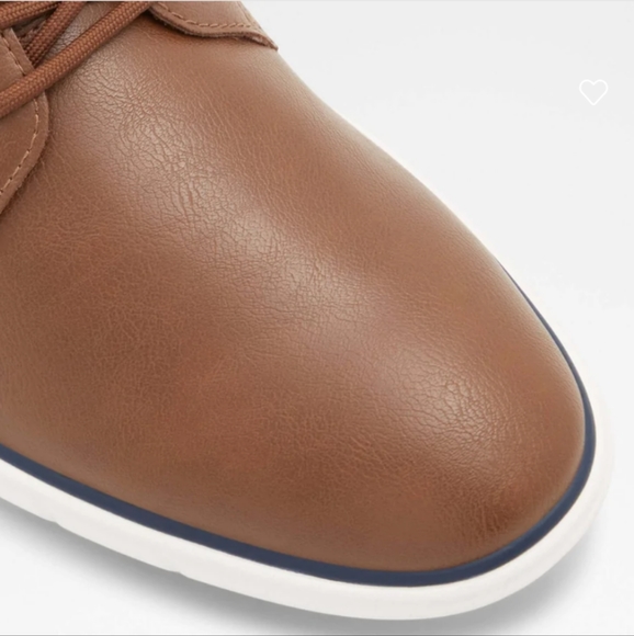 NEW Aldo Dividend men's oxford lace up shoes casual work,size 10.5, cognac - Picture 8 of 11